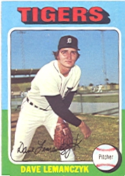 1975 Topps Baseball Cards      571     Dave Lemanczyk RC